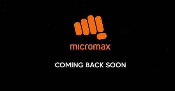 micromax planning to come back