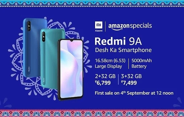 xiaomi redmi 9a desh ka smartphone launched in india